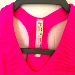 Free People ribbed Bra-Cami XS